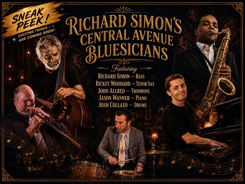 Richard Simon's Central Avenue Bluesicians band
